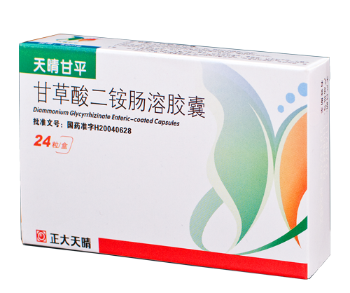Diammonium Glycyrrhizinate Enteric-coated Capsule